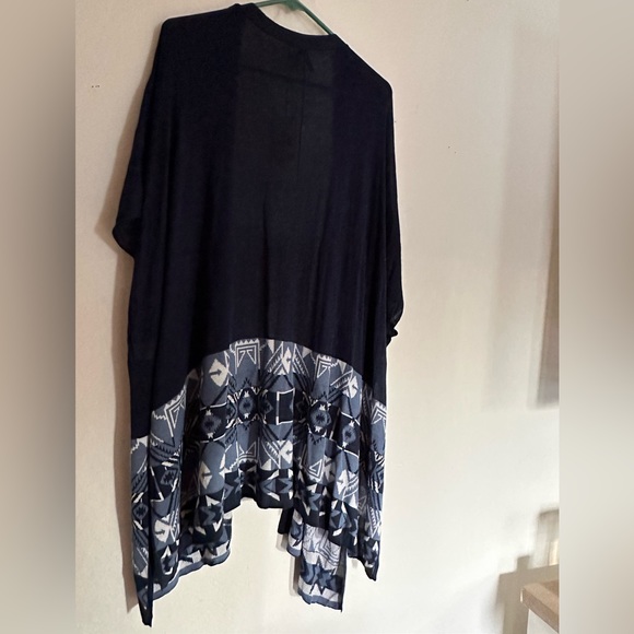 Stetson Western Sweater Womens Poncho - Picture 3 of 5